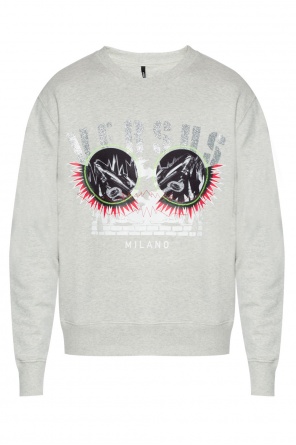 Sweatshirt with glitter logo, zdjęcie 1 Sweatshirt with glitter logo od Versace Versus